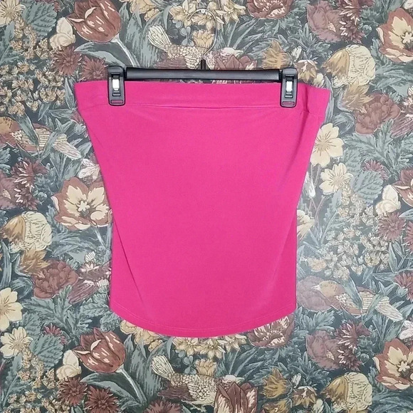 Y2K NWT Neon Fushia pink tube top - Picture 2 of 3